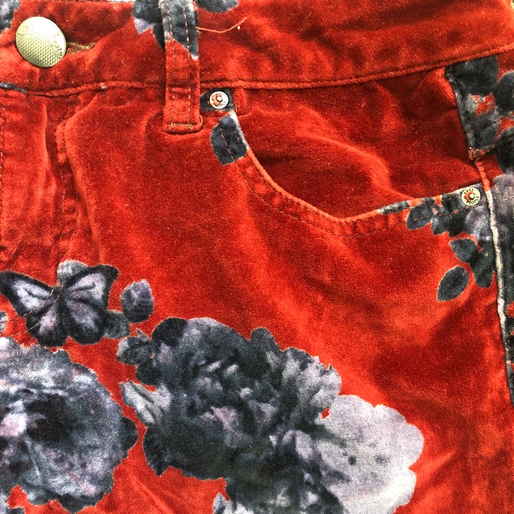 Free People Floral pants
